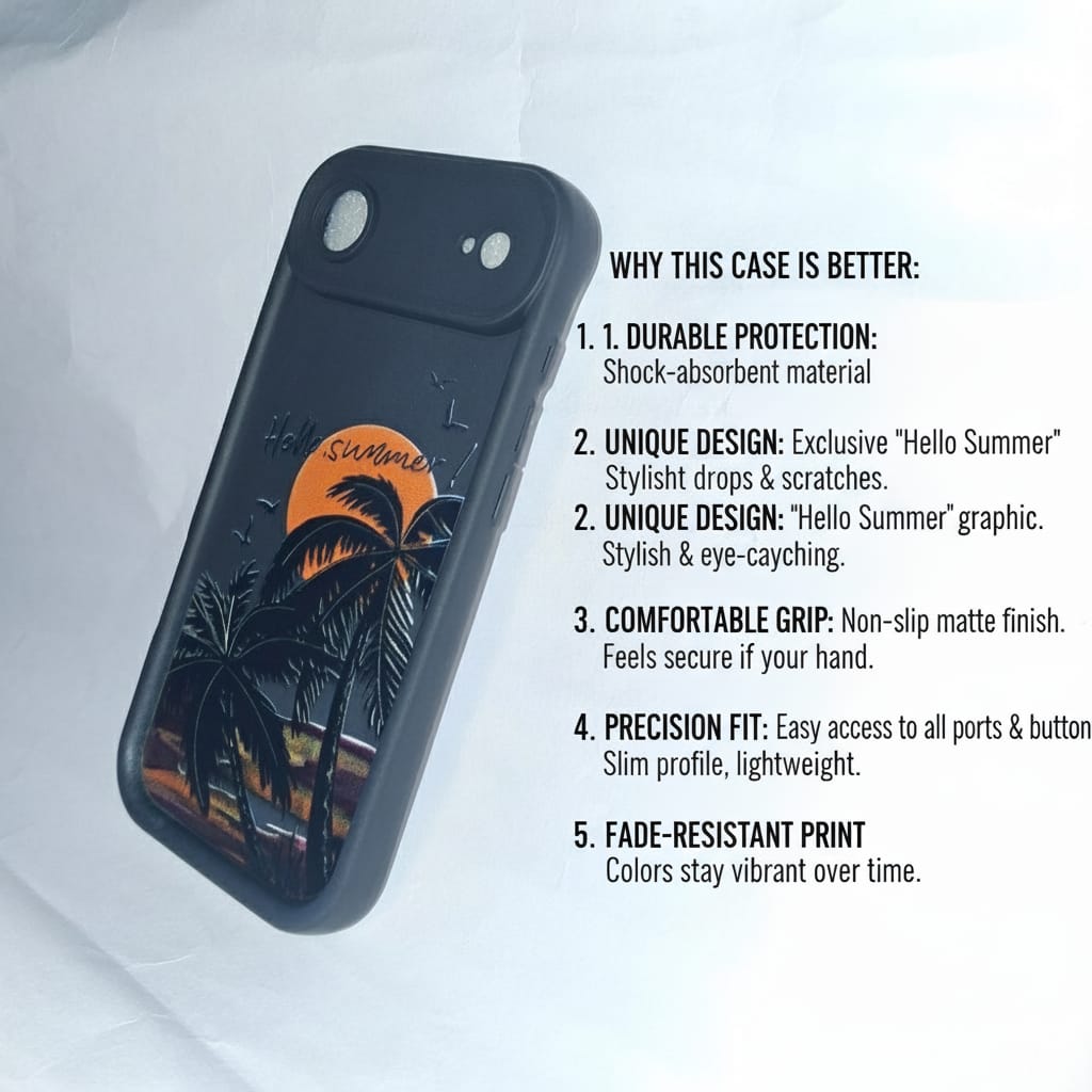iphone 17 AIR covers | BLACK | Scratch proof | TPU | Cases