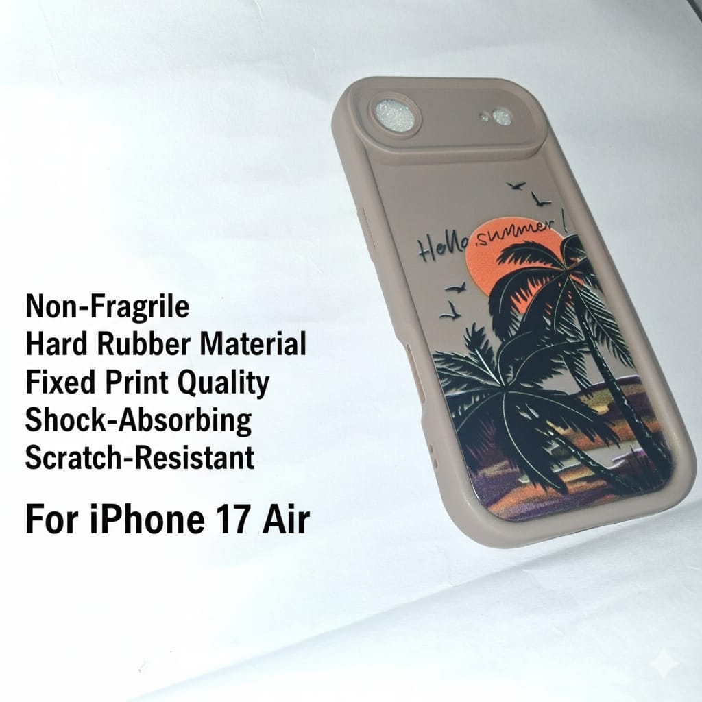 iphone 17 AIR covers | BROWN | Scratch proof | TPU | Cases