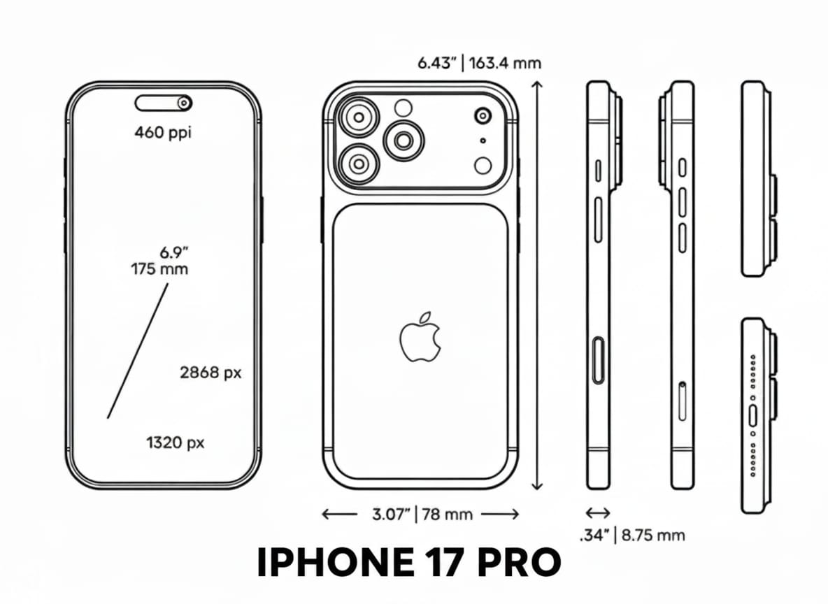 iphone 17 PRO covers | Scratch proof | BLACK | TPU | Cases