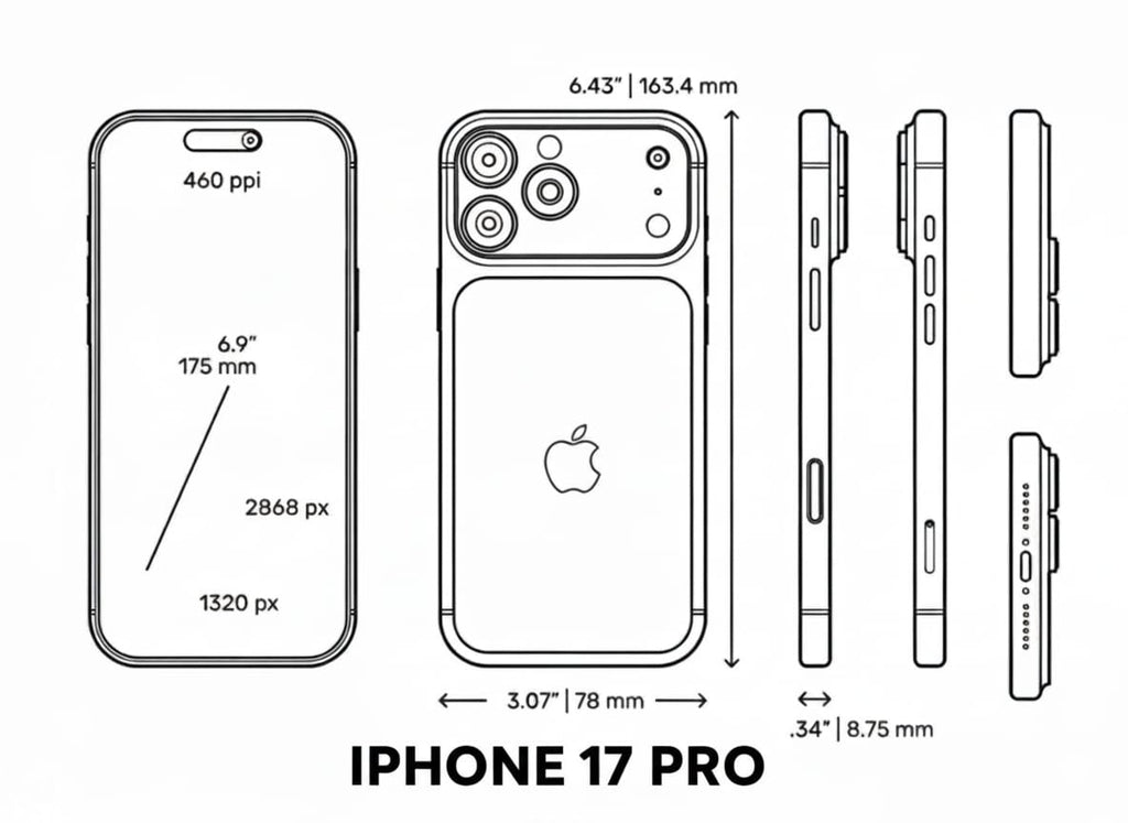 iphone 17 PRO covers | BROWN | Scratch proof | TPU | Cases